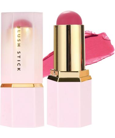 Creamy Blush Stick - Moisturising Water Resistant & Fresh Complexion Natural Face Highlighter for Oily Skin Dry Mixed Cheeks and Eyebrow Arches - Buy Online on GoSupps.com