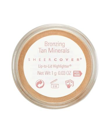 Sheer Cover Lip to Lid Highlighter Bronzing Tan Minerals - Get a Radiant Glow - Buy Online on GoSupps.com