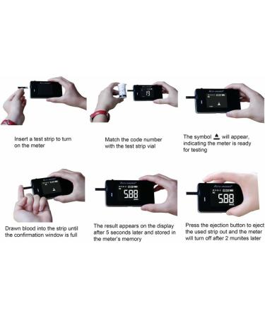 Accu-Answer Hemoglobin Test Strips - 50 Compatible Strips for Accurate Monitoring | Fast International Shipping - Buy Online on GoSupps.com