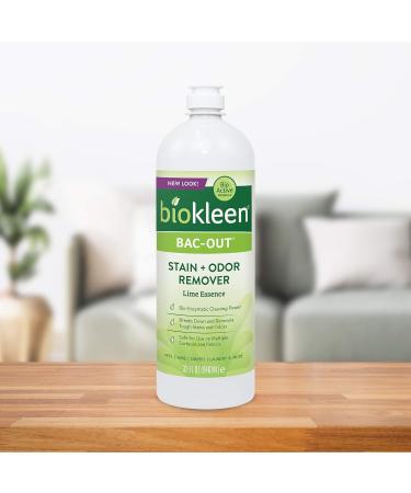 Biokleen Bac-Out Stain+Odor Remover Destroys Stains & Odors Safely for Pet Stains Laundry Diapers Wine Carpets More Eco-Friendly Non-Toxic Plant-Based 32 Ounces - Buy Online on GoSupps.com