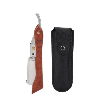 Light Rosewood Bart Hairdresser Hand Razor for Men - Comfortable Handle High-Quality Design Durable & Stylish Grooming Tool - Buy Online on GoSupps.com