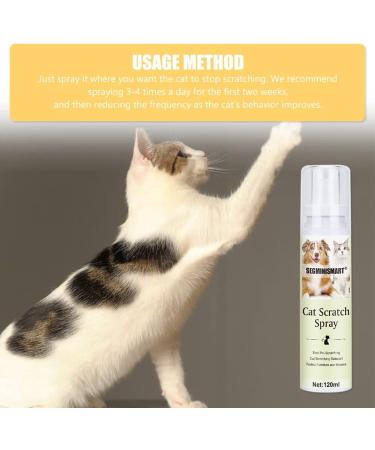 Segminismart Scratch-Resistant Spray | Anti-Scratch Protection for Cats & Dogs | 120ml Defense Spray for Furniture & Surfaces - Buy Online on GoSupps.com
