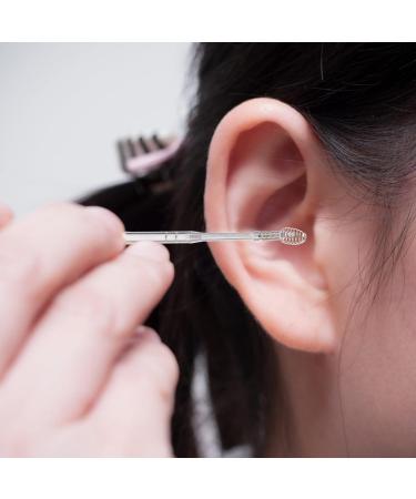 Buy 3 Sets Earpick & Ear Wax Cleaner Kit - Stainless Steel Ear Cleaning Tools for Effective Ear Wax Removal - Buy Online on GoSupps.com