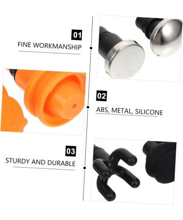 Buy Healvian 4-Sentence 9-Piece Massage Head Set - Fascia Percussion Attachments for Muscle Massage Devices | Fitness Massage Tools & Faucet Board Accessories - International Shipping Available! - Buy Online on GoSupps.com