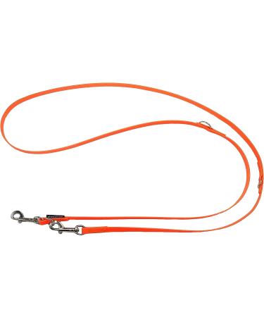 Buy Biothane Dog Leash for Small & Large Dogs - Adjustable 2m to 5m with Silver Hook - Durable & Lightweight - Perfect for Every Adventure! - Buy Online on GoSupps.com