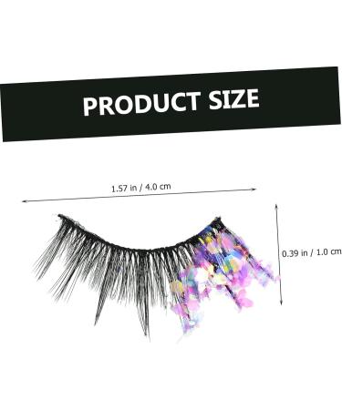 minkissy 6 Pairs Fluorescent False Eyelashes Fake Eyelashes Artificial Eyelashes Fluffy Wispy Lashes Lash Extensions Natural False Eyelashes Lash Natural Look Flash High-grade Fiber 3d - Buy Online on GoSupps.com