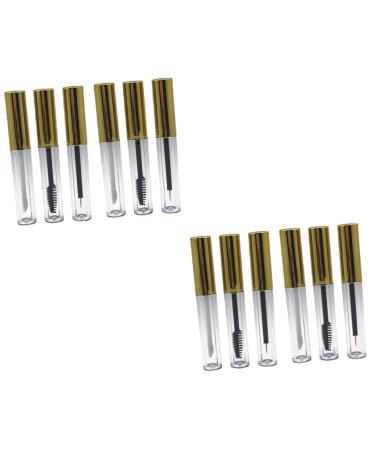 TOVINANNA 12 Pcs Cosmetic Bottles Clear Eyelash Mascara Makeup Lip Gloss Mascara Tube Make up Accessories