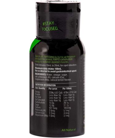 Crampfix 50ml Lemon Squeeze Bottle - Fast Muscle Cramp Relief - Buy Online on GoSupps.com