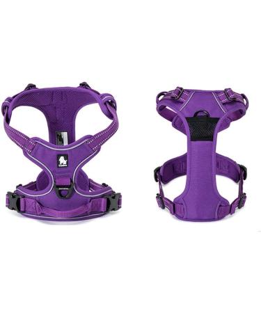 TrueLove TLH5651 Reflective No-Pull Dog Harness for Big Dogs - Purple M - Buy Online on GoSupps.com