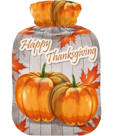 Shop Naanle Pumpkins Thanksgiving Hot Water Bottle | 2L Transparent Heat Bottle for Pain Relief & Warmth | Ideal for Bed Hands & Feet - International Shipping Available - Buy Online on GoSupps.com
