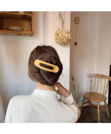 10 PCS Large Flat Hair Clips for Women - Alligator French Clips for Thick Hair Styling - Fashion Accessories & Aesthetic Gifts for Girls - Buy Online on GoSupps.com