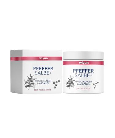 Pepper ointment plus active pepper ointment pepper ointment for browning pepper ointment browning rich ointment with plus collages & argan oil suitable for all skin types 100 ml (1PC)