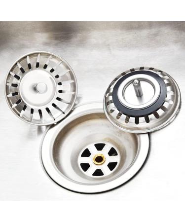 Bathroom Fine Mesh Hair Catcher Anti-clogging Kitchen Sink Drain Mesh Perfect For Most Sink Floor Drain Drain Mesh Cover Screen Strainer Shower Bathroom Sink Filter - Buy Online on GoSupps.com