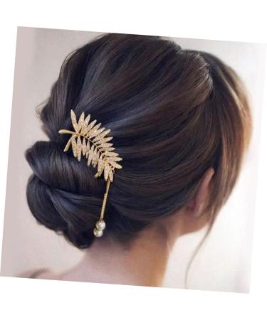minkissy U-shaped Hairpin Pearl Flower Hair Stick Crystal Flower Hairpin Japanese Hair Stick Hair for Buns U Shape Hair Pins Hair Sticks Rhinestone Hair Pin Bride Japanese-style Hanfu Metal - Buy Online on GoSupps.com