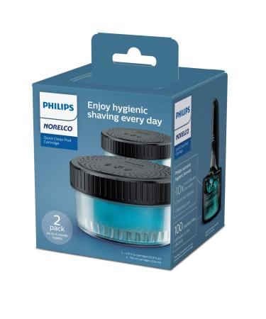 Philips Norelco Quick Clean Pod Cartridge, 2 Count, CC12/52 - Buy Online on GoSupps.com