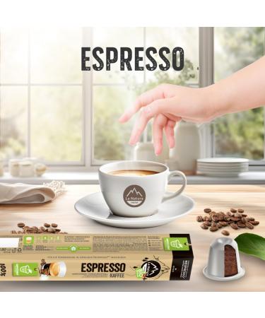 La Natura Lifestyle Organic Coffee ESPRESSO | 100% Industrial Compostable Coffee Capsules | Eco-Friendly | 60 Coffee Capsules | for Nespresso Capsule Machines - Buy Online on GoSupps.com