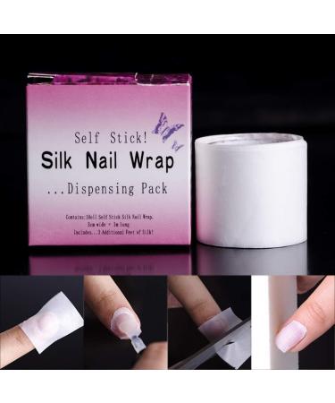 Nail Repair Kit - Self Adhesive Silk Wrap for Strong Nail Protection and Extension - Salon Quality DIY Nail Art Tool - Buy Online on GoSupps.com