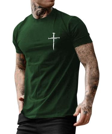 Men's ZDFER Short Sleeve Muscle Gym Workout Tee - Ethnic Print Summer Athletic Shirt for Couples - Big and Tall - Halloween 2022 - Buy Online on GoSupps.com