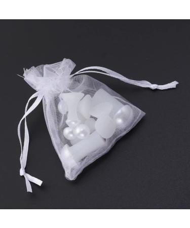 FOMIYES 8pcs Silicone Toe Separator Toe Stretcher Bunion Relief Pads for Hallux Valgus - Pearl Shape Design - Buy Online on GoSupps.com