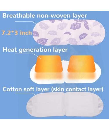 Heated Steam Eye Mask for Headache Relief and Relaxation - 10 Pack - Buy Online on GoSupps.com