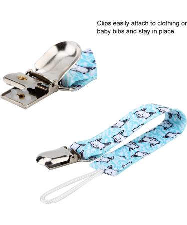 Entatial Baby Pacifier Clip - Washable 4 Pack Leash for Easy Attachment & Outdoor Use - Buy Online on GoSupps.com