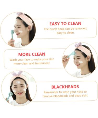 3 Sets Silicone Cleansing Brush Set - Exfoliator Face Massager & Pore Scrubber | Shop Internationally - Buy Online on GoSupps.com