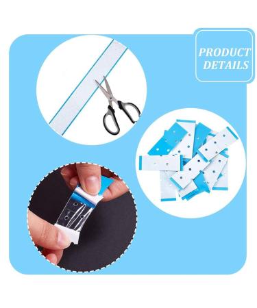 Bakkeny 8 Pieces Wig Pieces Front Lace Wig Tape Double Sided Waterproof Lace Wig Tape for Wigs Mopped Wigs Hair Extension Pieces Easy Install Easy to Use - Buy Online on GoSupps.com