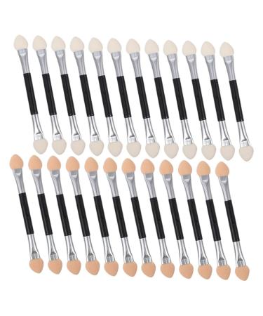 Healeved 24pcs Latex Eye Shadow Stick Women Makeup Brush Makeup Girl Makeup Brush Small Makeup Brush Eyeshadow Makeup Sticks Eyeshadow Double Sided Makeup Supplies