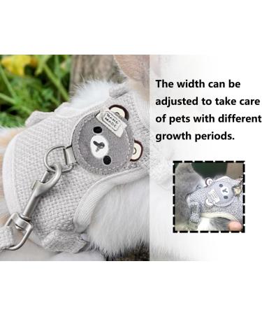 Adjustable Kapsing Rabbit Leash & Accessories | Elastic Leash for Small Animals & Cats with Dishes - Shop Now! - Buy Online on GoSupps.com