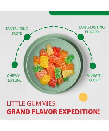 Lady Sarah Sour Gummy Bears Assorted Flavours - 360 Grams (Pack of 3 x 120G Bags) | Canada's Top Choice Bulk Gummy Candy for Snacks & Gifts Sour Gummy Bears Pack of 3 - Buy Online on GoSupps.com