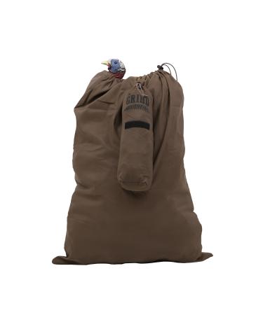The Grind Earth Solid Camo Turkey Decoy Bag, Turkey Decoy Storage Bag with Adjustable Backpack Straps