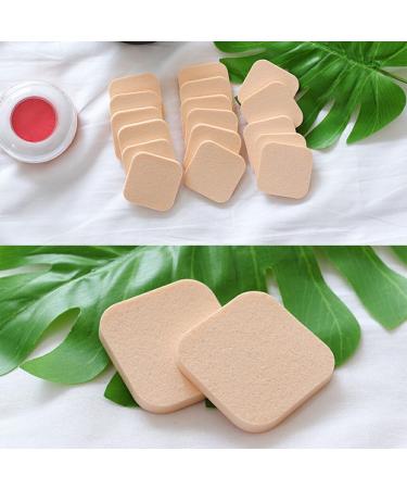 AUklOPVZZ 40pieces Washable Powder Puff For Liquid Makeup Round Face Paint Sponge Reusable Up Pads Wide Applications Makeup Sponge - Buy Online on GoSupps.com