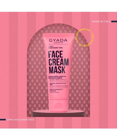  GYADA COSMETICS GYADA COSMETICS Lenitiva Ed Emollient Face Mask Improves the Appearance of Dry Delicate and Sensitive Hair Moisturising Formula Blackberry and Raspberry Oil 75 ml - Buy Online on GoSupps.com