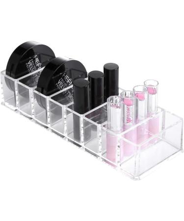 Vencer Acrylic Makeup Organizer - 8 Compartment Beauty Care Bracket for Mac Studio Powder | VMO 012 Compact Organizer - Shop Internationally! - Buy Online on GoSupps.com