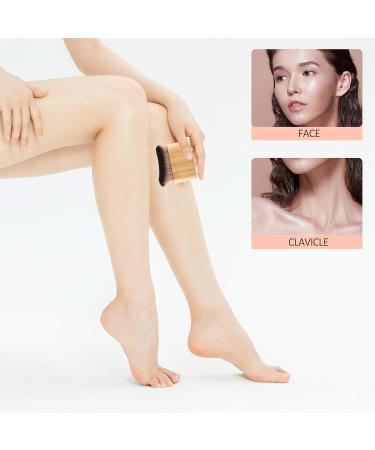 Self Tan Brush - Multi-Use Kabuki Brush for Body & Face | Eco-Friendly Bamboo Tanning & Makeup Brush - Buy Online on GoSupps.com