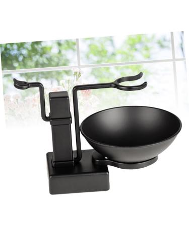 Buy Minkissy Stainless Steel Men's Shaving Set | Razor Holder & Brush Stand with Bowl - International Shipping Available - Buy Online on GoSupps.com