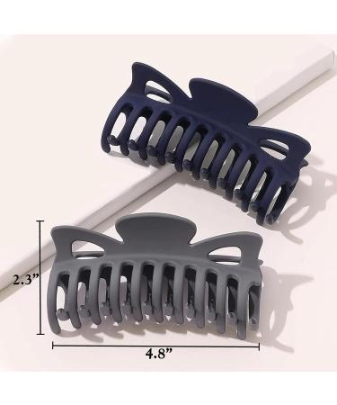 LILIEBE 4.8 Extra Large Claw Clips for Long Thick Hair - Strong Hold Banana Clips for Women & Girls - 6 PCS Jumbo Styling Accessories - Buy Online on GoSupps.com