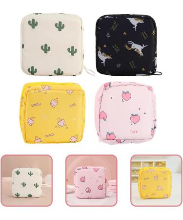 Minkissy 4-Piece Women s Menstruation & Storage Bag Set | Portable Oxford Fabric Cases for Tennis & Daily Use - Buy Online on GoSupps.com