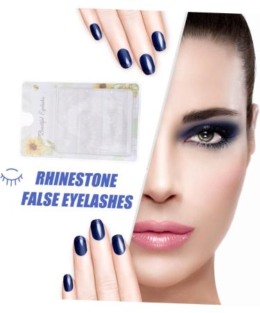 minkissy 3 Pairs White Eyelashes Blue Contacts for Eyes Cosplay Natural Look Wispy Faux Masquerade False Lashes Red Contacts for Eyes Cosplay T Dance Imitation Slim Upper Eyelashes 3d - Buy Online on GoSupps.com