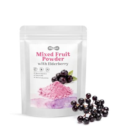 Elderberry Extract Powder | Natural Immune Support with Anthocyanins Vitamin C Rich Easy Mix Unflavored Powder for Daily Human Health Daily