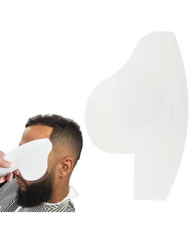 Beard Shaping Tool | Easy to Clean Beard Lineup Tool Also as Blocking Card for Hair Building Fibers Product - Hair Beard Lineup Shaping Tool Also as Blocking Card for Hair Building Fibers
