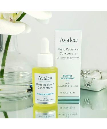 Phyto Radiance Concentrate | Bakuchiol Retinol Alternative with Squalane & Vitamin C | Anti-Aging Moisturizer for Fine Lines & Wrinkles - 1.0 fl oz - Buy Online on GoSupps.com