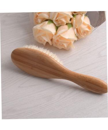 FRCOLOR Baby Shower Supplies Set - Scalp Massagers, Wooden Baby Brush, Newborn Hair Comb - Baby Hairbrush Tool Kit - Buy Online on GoSupps.com