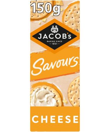 Jacob's Savours Crackers Variety Pack - Cheese Sour Cream & Chive Salt & Black Pepper - Buy Online on GoSupps.com