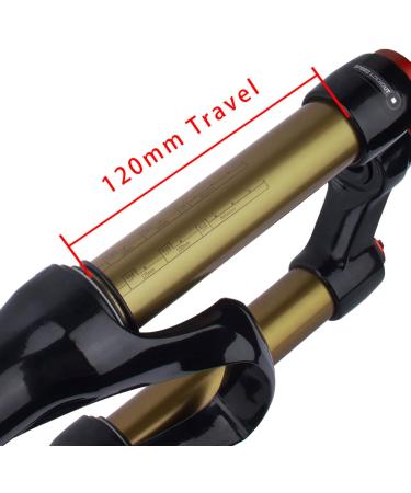 BOLANY 27.5 MTB Bicycle Magnesium Alloy Suspension Fork - Manual Lockout - Tapered Steerer - Buy Online on GoSupps.com