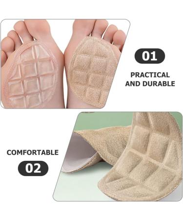 FOMIYES Forefoot Half Size Pad - 3 Pairs Metatarsal Shoe Inserts for Big Shoes - Cushioned Insole Pads for Comfort - Buy Online on GoSupps.com