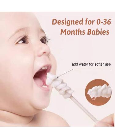 Baby Oral Cleaner: Disposable Toothbrush & Tongue Cleaner for Newborns, Infant Gum Cleaning, 0-36 Months - 36 Count - Buy Online on GoSupps.com