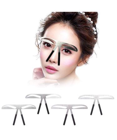 Golden Ratio Eyebrow Template - Stainless Steel Eyebrow Stencil with Three-Point Positioning for Perfect Semi-Permanent Shaping - Buy Online on GoSupps.com