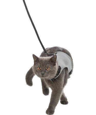 Trixie 41896 Soft Harness with Leash for Cats | Adjustable 24-42 cm | Durable 1.20 m Leash | International Shipping Available - Buy Online on GoSupps.com