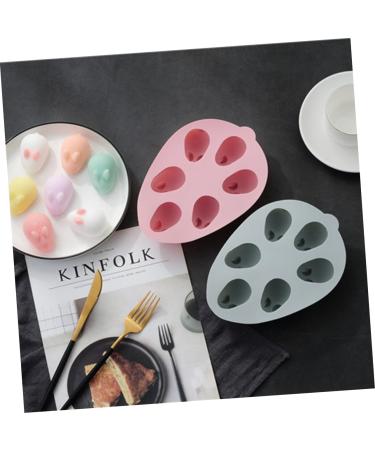 3 Pcs 3D Easter Rabbit Cake Silicone Molds Bee Craft Bunny Desserts Silicone Bakeware Decorative Soap Muffin Mould Oven Clay Candle Molds DIY Baking Lollipop Molds Candy Chocolate Sky-bluex3pcs 14.9X20.9CMx3pcs - Buy Online on GoSupps.com